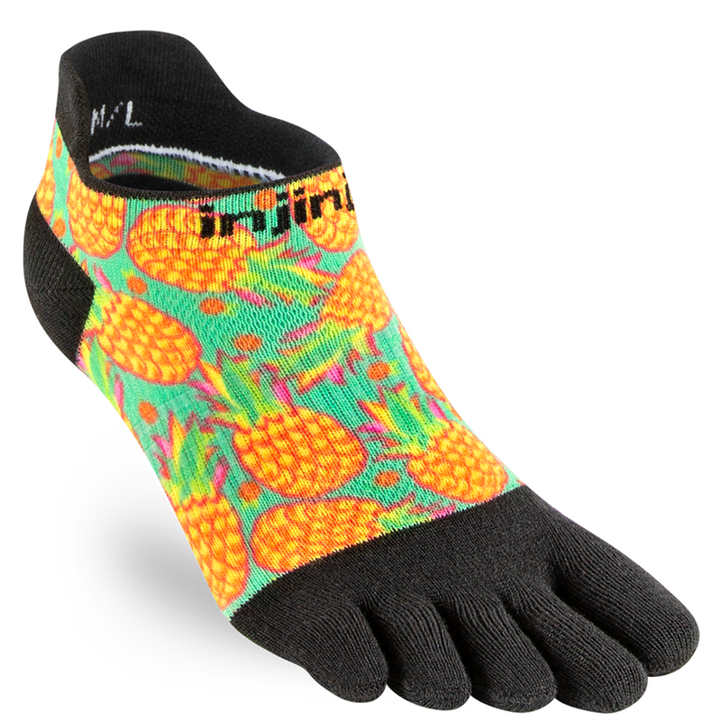 Injinji Spectrum Womens Run Lightweight No-Show