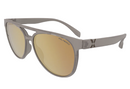 Hilx Nomad Valkyrie Sunglasses - Light Brown w/ Gold Mirror Polarized Lens | Gearshop NZ
