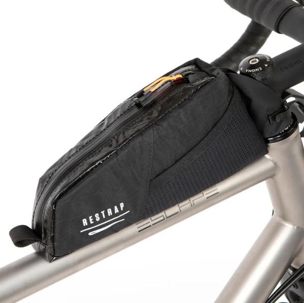 Restrap Race Top Tube Bag Short 1.2L - Black