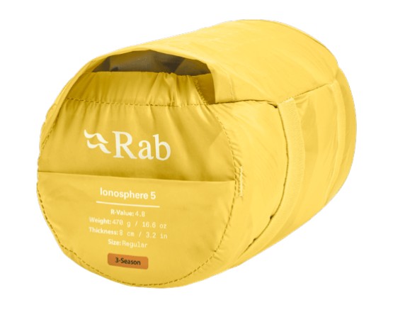Rab Ionosphere 5 Mat - Dark Pollen - Regular