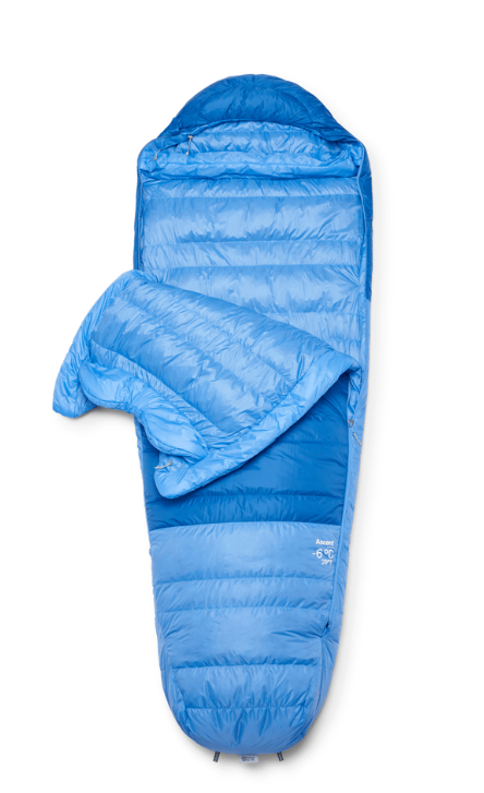 Rab Women's Ascent -6 Down Sleeping Bag Reg LH