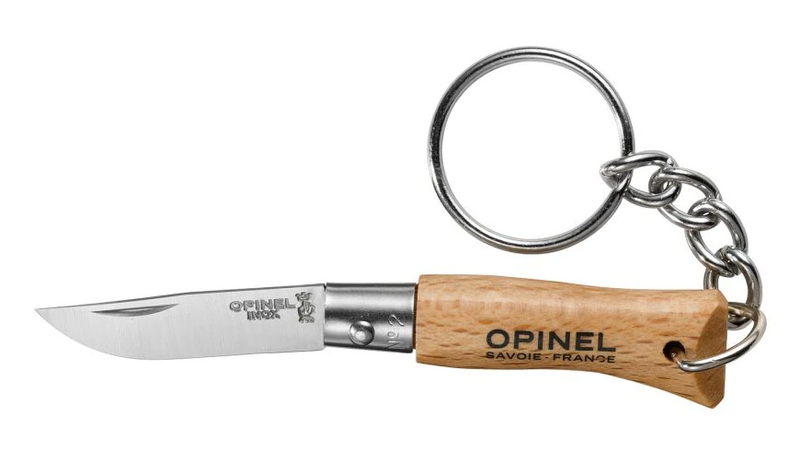 Opinel Knife Stainless Steel With Key Ring