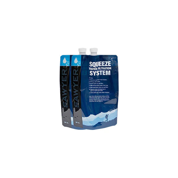 Sawyer 1.9L Squeezable Pouch - 2 Pack