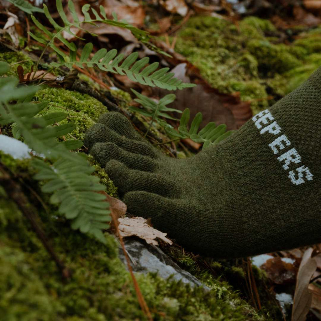 Creepers Merino Toe Socks - Crew Length Ltd Edition