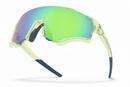 Hilx Kinetik Revok Sunglasses -Matte Green/Dark Green w/ Road Bike Lens | Gearshop NZ