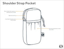 Gossamer Shoulder Strap Pocket | Gearshop NZ