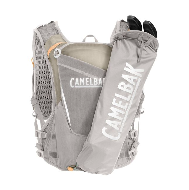 CamelBak Zephyr Pro Womens Run Vest with Quick Stow Flasks - Flint Grey