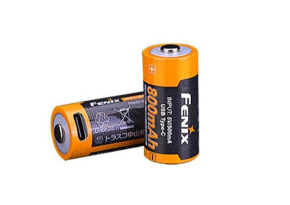 Fenix Rechargeable Li-Ion Battery 16340 3.6V 2.88Wh