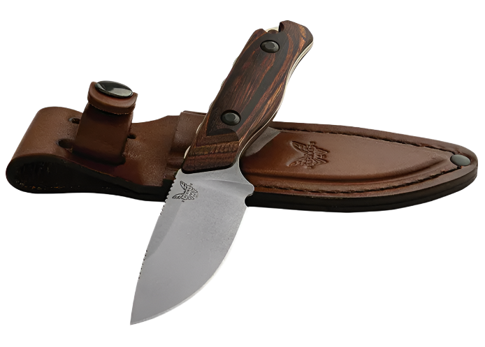Benchmade Hidden Canyon Hunter | Stabilized Wood | Drop-point