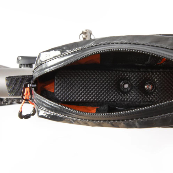 Restrap Race Top Tube Bag Short 1.2L - Black