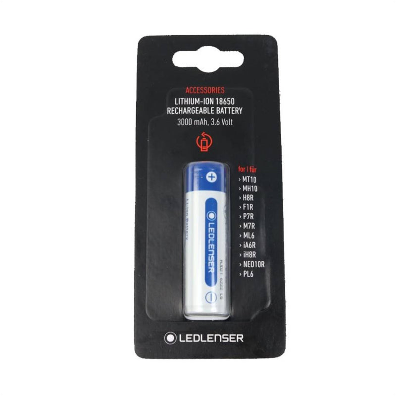 Ledlenser Li-ion 18650 3000mAh 3.7V Battery