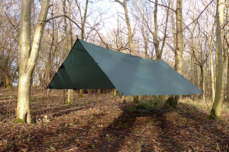 DD Hammocks Tarp 3.5 x 3.5 - Coyote Brown