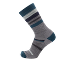 Point6 Merino Hiking Mixed Stripe Light Crew Sock