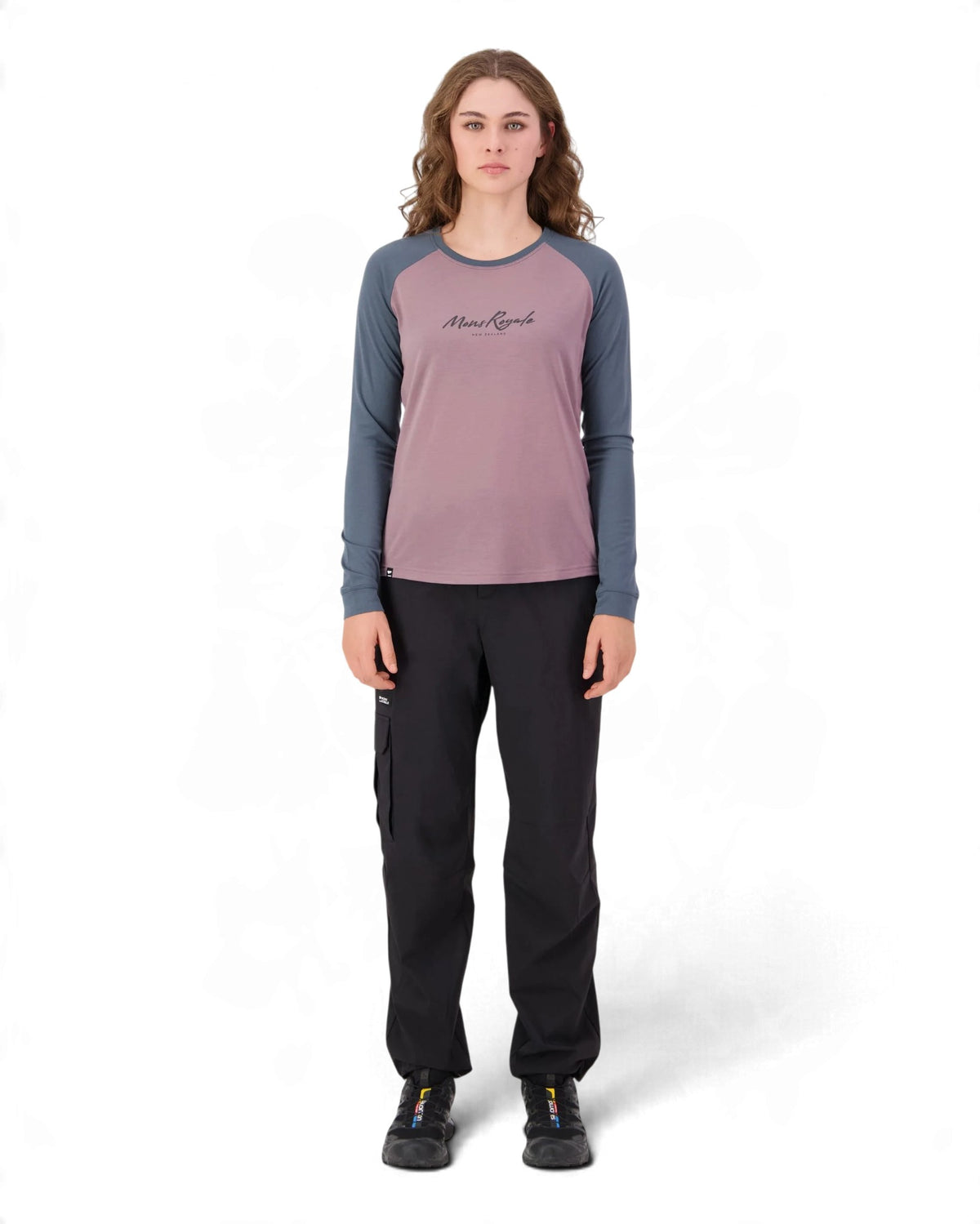 Mons Royale Women's Icon Merino Raglan Long Sleeve Top