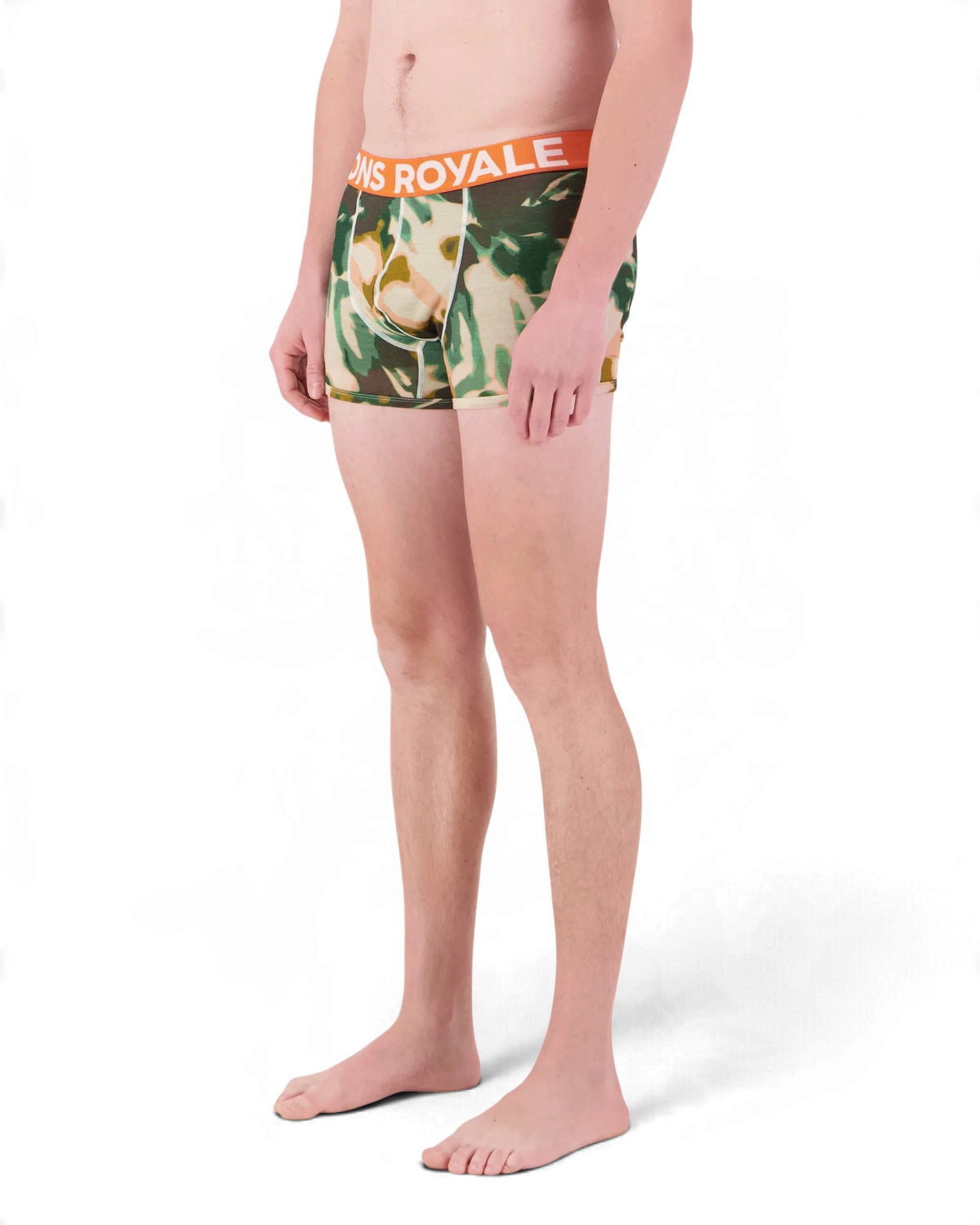 Mons Royale Men's Hold 'em Shorty Merino Boxer