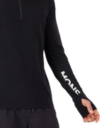 Mons Royale Men's Temple Merino Long Sleeve Hood