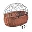Basil Pluto Rattan Front Pet Bike Basket with Headtube Mount | Gearshop NZ