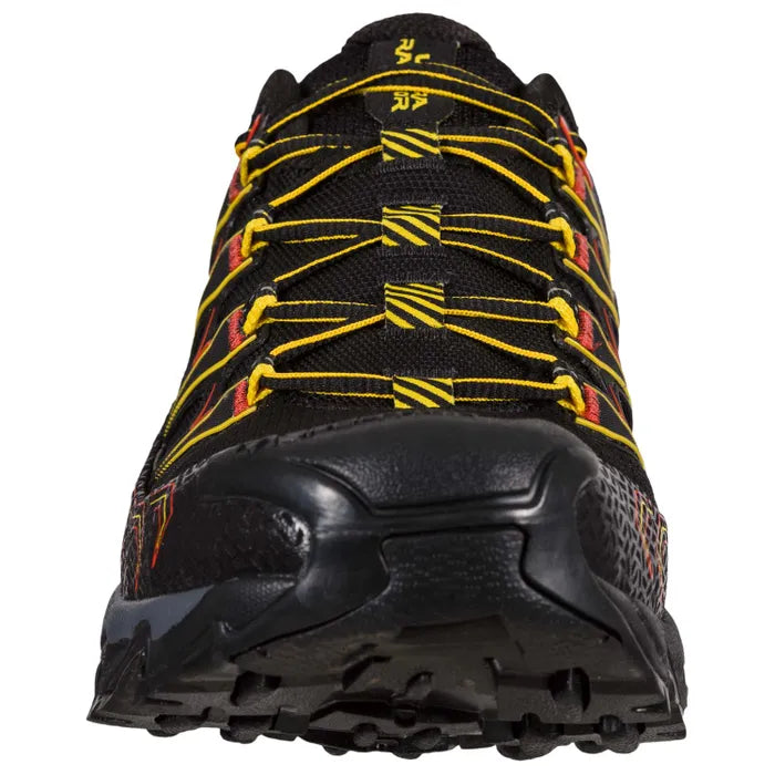 La Sportiva Ultra Raptor II Wide Trail Running Shoe - Black/Yellow
