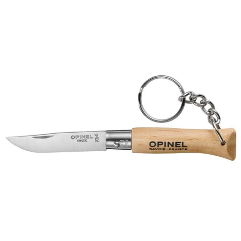 Opinel Knife Stainless Steel With Key Ring