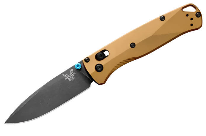 Benchmade Bugout - Burnt Brass Aluminum