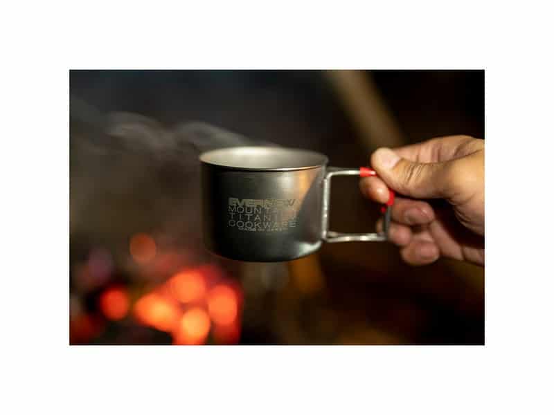 Evernew Titanium Demitasse Cup