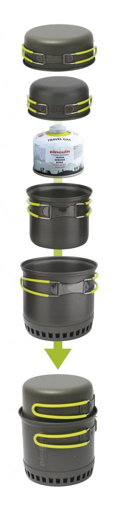 Pinguin Double X Cookware Set 2 Person