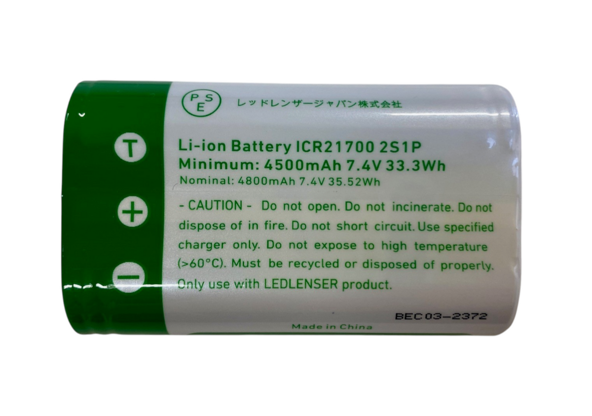 Ledlenser Li-ion 2x 21700 7.4V 4800mAh 35.32Wh Battery