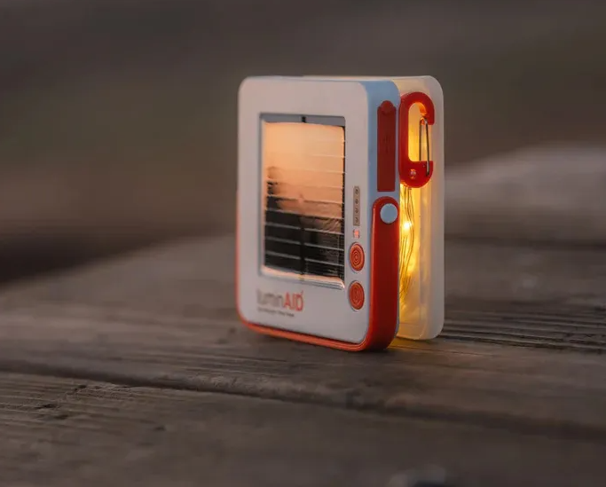 LuminAID Solar String Light with Phone Charger