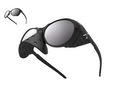 Hilx Oracle Alpine Sunglasses - Matte Black w/ Black Mirror Lens | Gearshop NZ