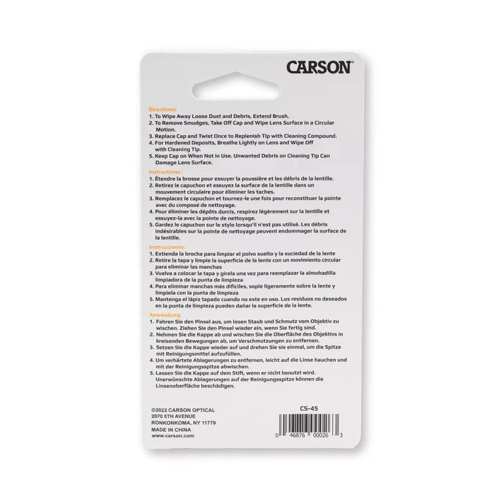 Carson C6 Jumbo Lens Cleaner