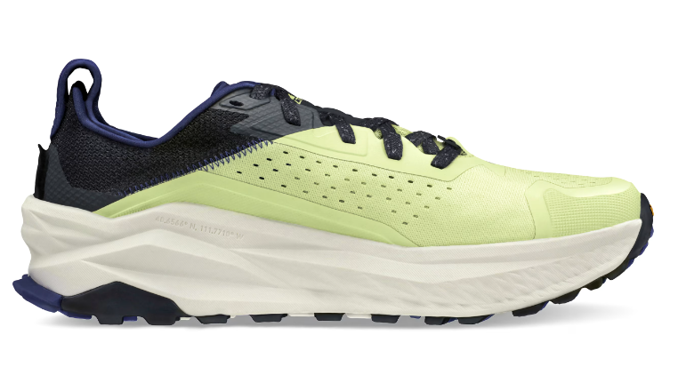 Altra Olympus 6 Mens Trail Running Shoe - Black/Green US9.5