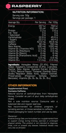 Kinetrix Energy Gel - Raspberry 50g