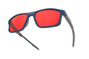 Hilx Vizo Destroyer Sunglasses - Navy Blue w/ Red Lens (RelaX Vision) | Gearshop NZ