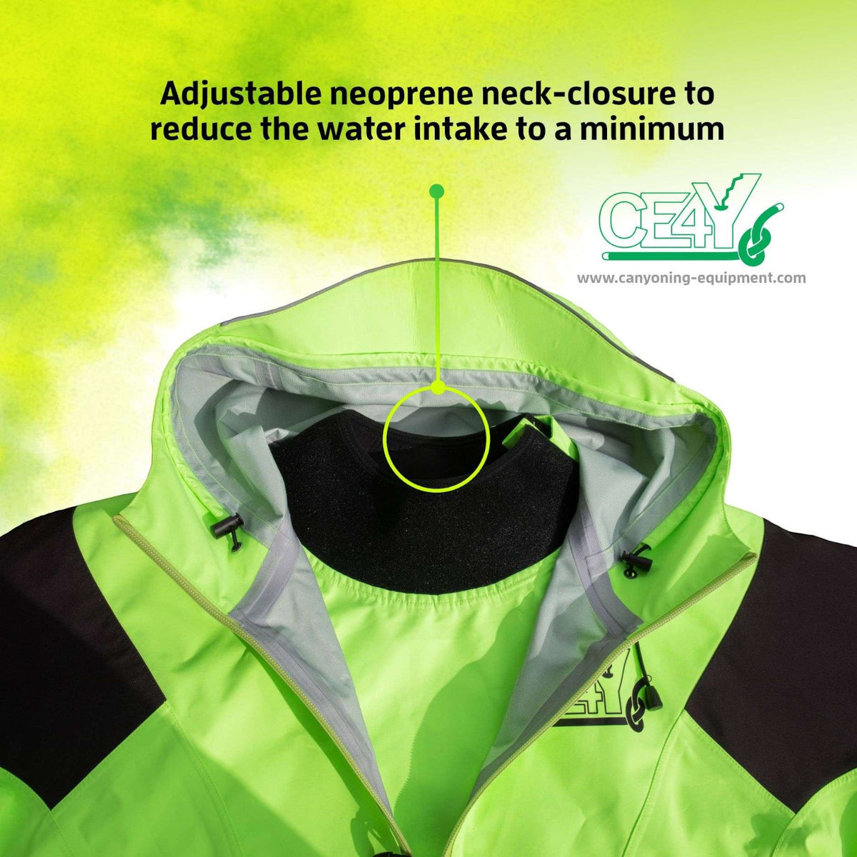 CE4Y Shield Waterproof Canyoning Jacket