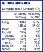 The Crafty Weka Bar 75g