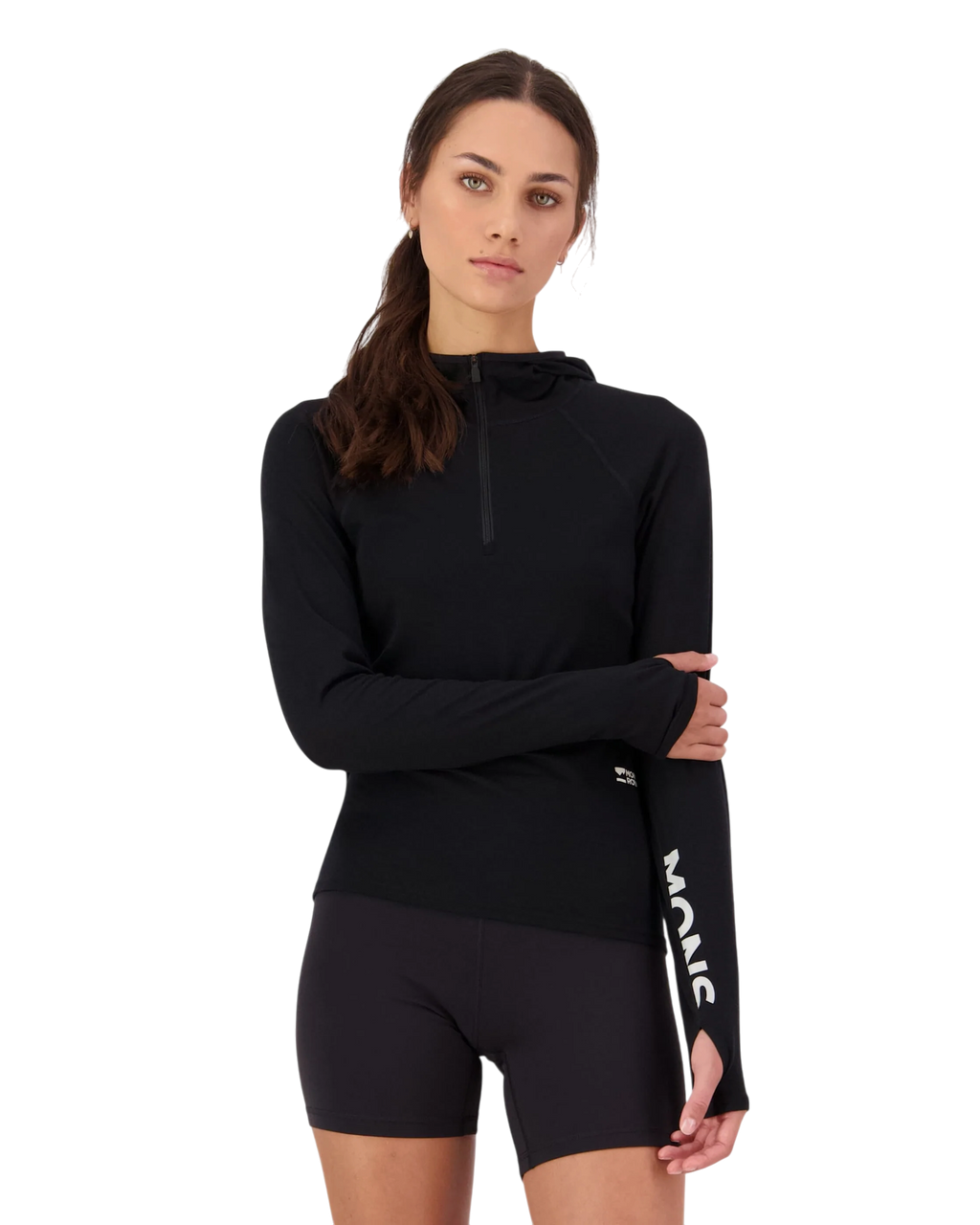 Mons Royale Women's Bella Merino Long Sleeve Hood