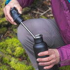 Klean Kanteen Flip Seal Sport Cap with Straw - Classic Bottles