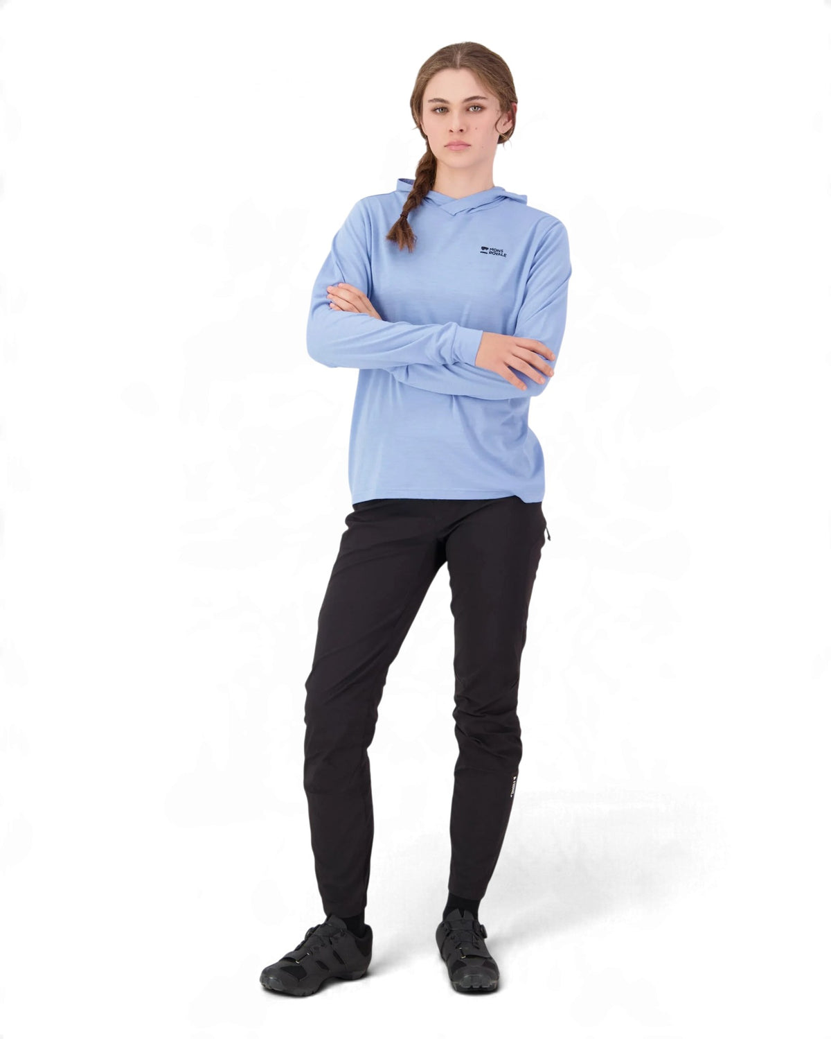 Mons Royale Women's Pivot Merino Long Sleeve Hoodie