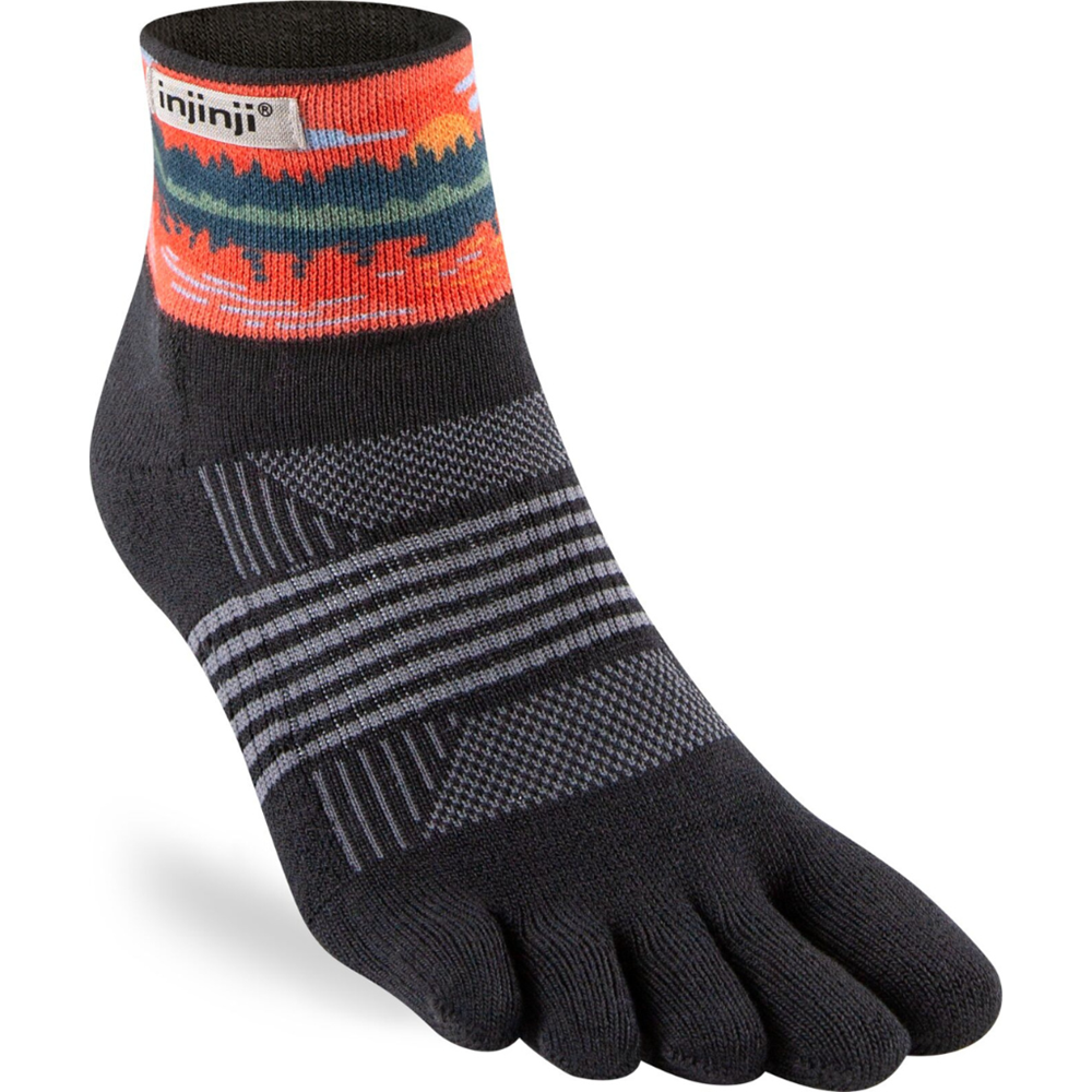 Injinji Artist Designed Mens Trail Mini-Crew