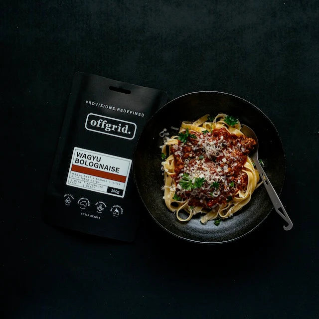 Offgrid Heat & Eat Meal - Wagyu Bolognaise 250g