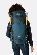 Rab Women's Exion 45L ND Hiking Pack Orion Blue S/M