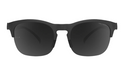 Hilx Nomad Interloop Sunglasses - Shiny Black w/ Black Mirror Polarized Lens | Gearshop NZ