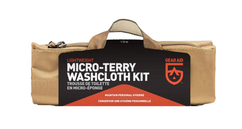 Gear Aid Micro-Terry Washcloth Kit