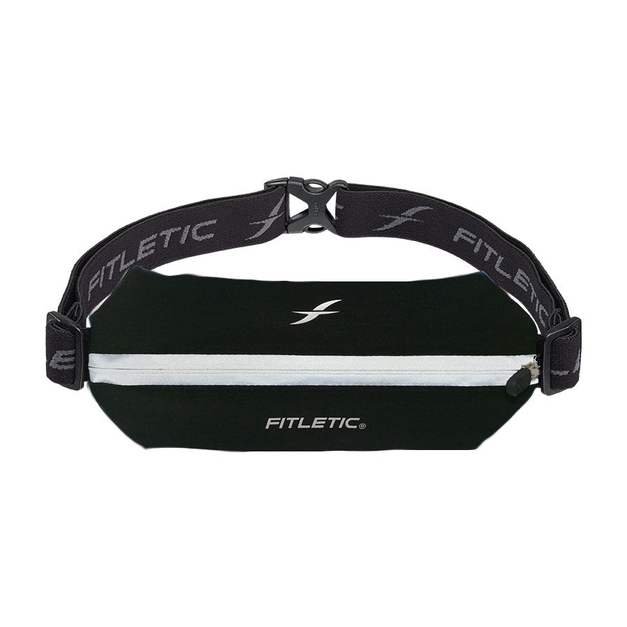 Fitletic Mini Sport PLUS Water Resistant Running Belt W/ Reflective Zip