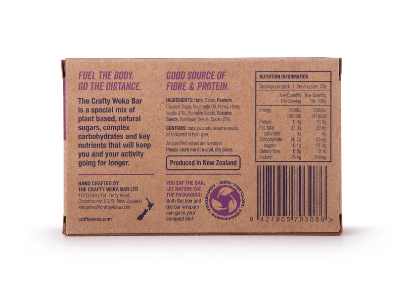 The Crafty Weka Bar 75g