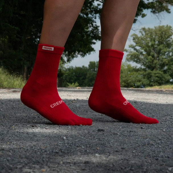 Creepers Merino Toe Socks - Crew Length Ltd Edition