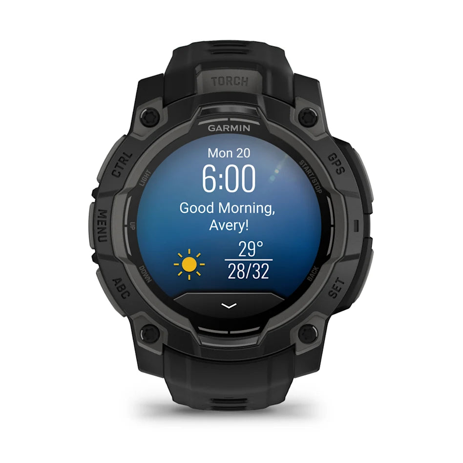 Garmin Instinct 3 45mm AMOLED  - Black
