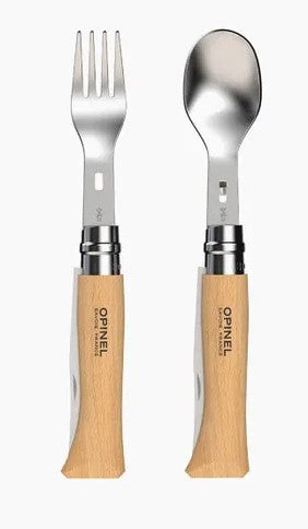 Opinel Picnic Plus Set With #8 Knife Fork & Spoon