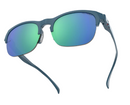 Hilx Nomad Interloop Sunglasses - Shiny Green w/ Green Mirror Polarized Lens | Gearshop NZ