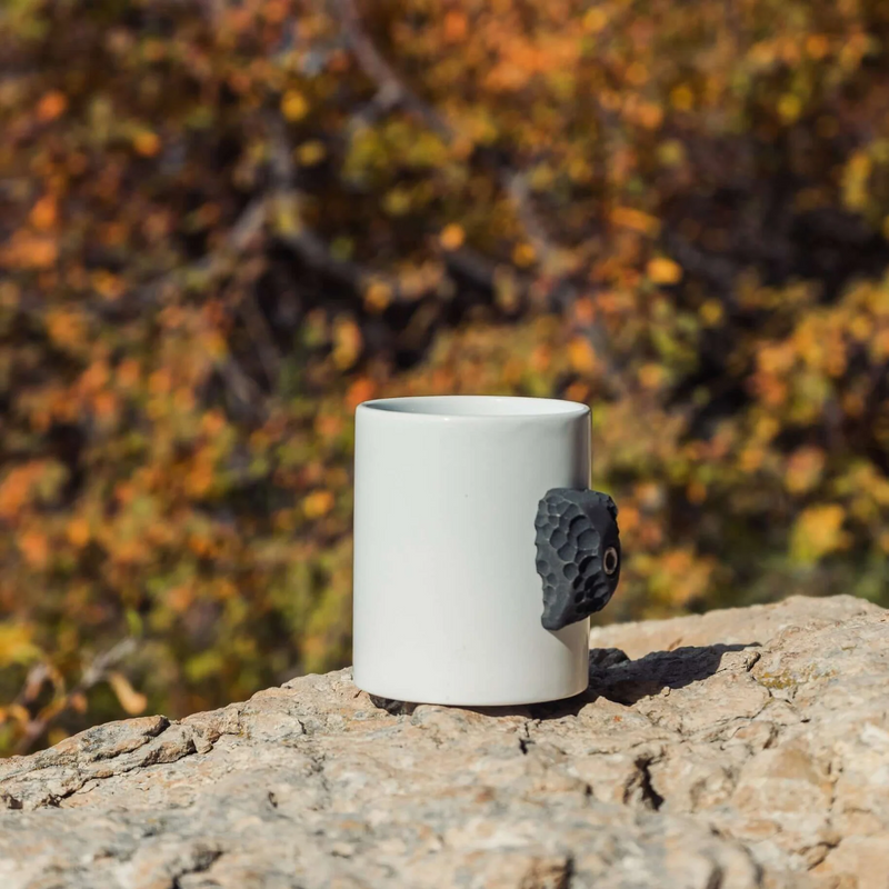 YY VERTICAL-CLIMBING MUG EVO YELLOW - Camp dinnerware YY VERTICAL-CLIMBING MUG EVO YELLOW - Camp dinnerware